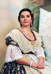 Fallera Major 1995 - 1996