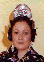 Fallera Major 1973 - 1974
